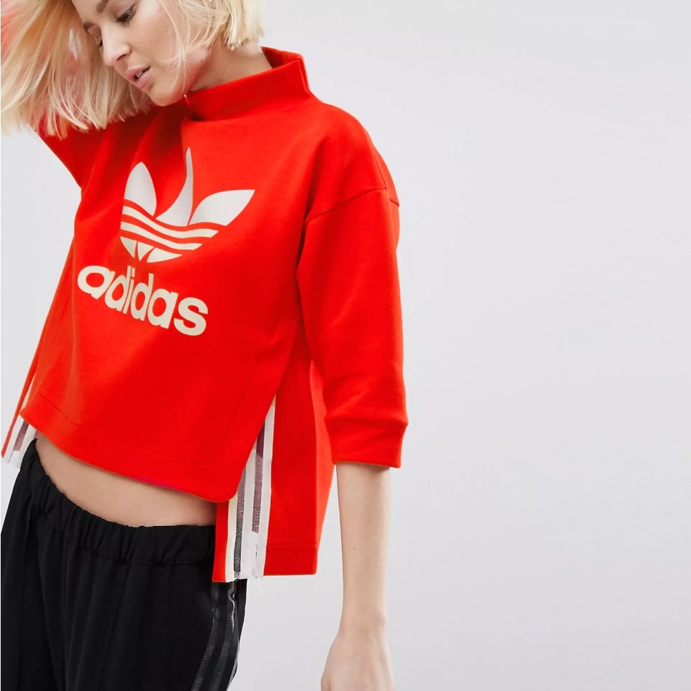 adidas Originals Red Sweatshirt